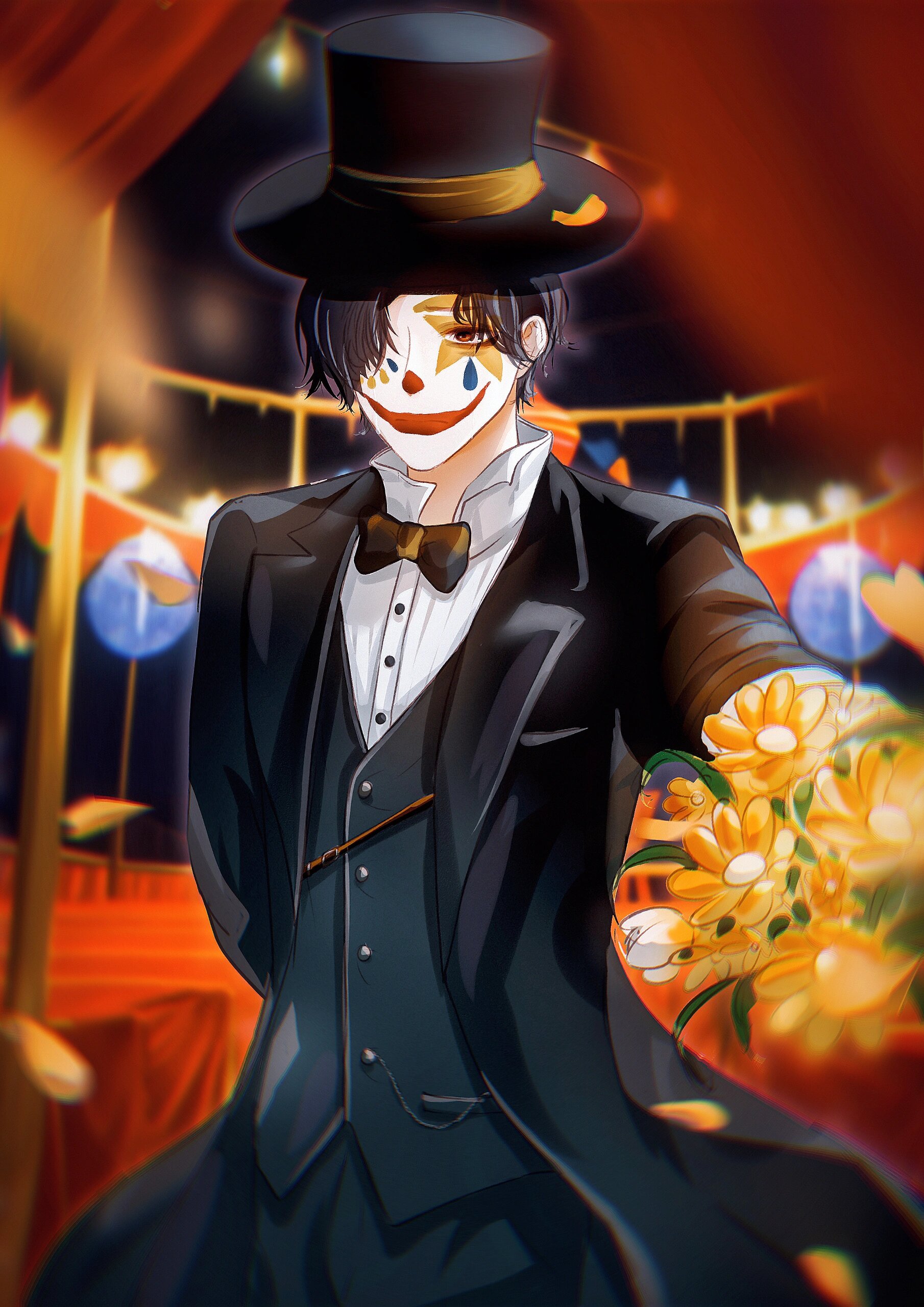 「诡秘之主」小丑克莱恩 画了我心中的名场面 刚刚稳定下来的生活化成