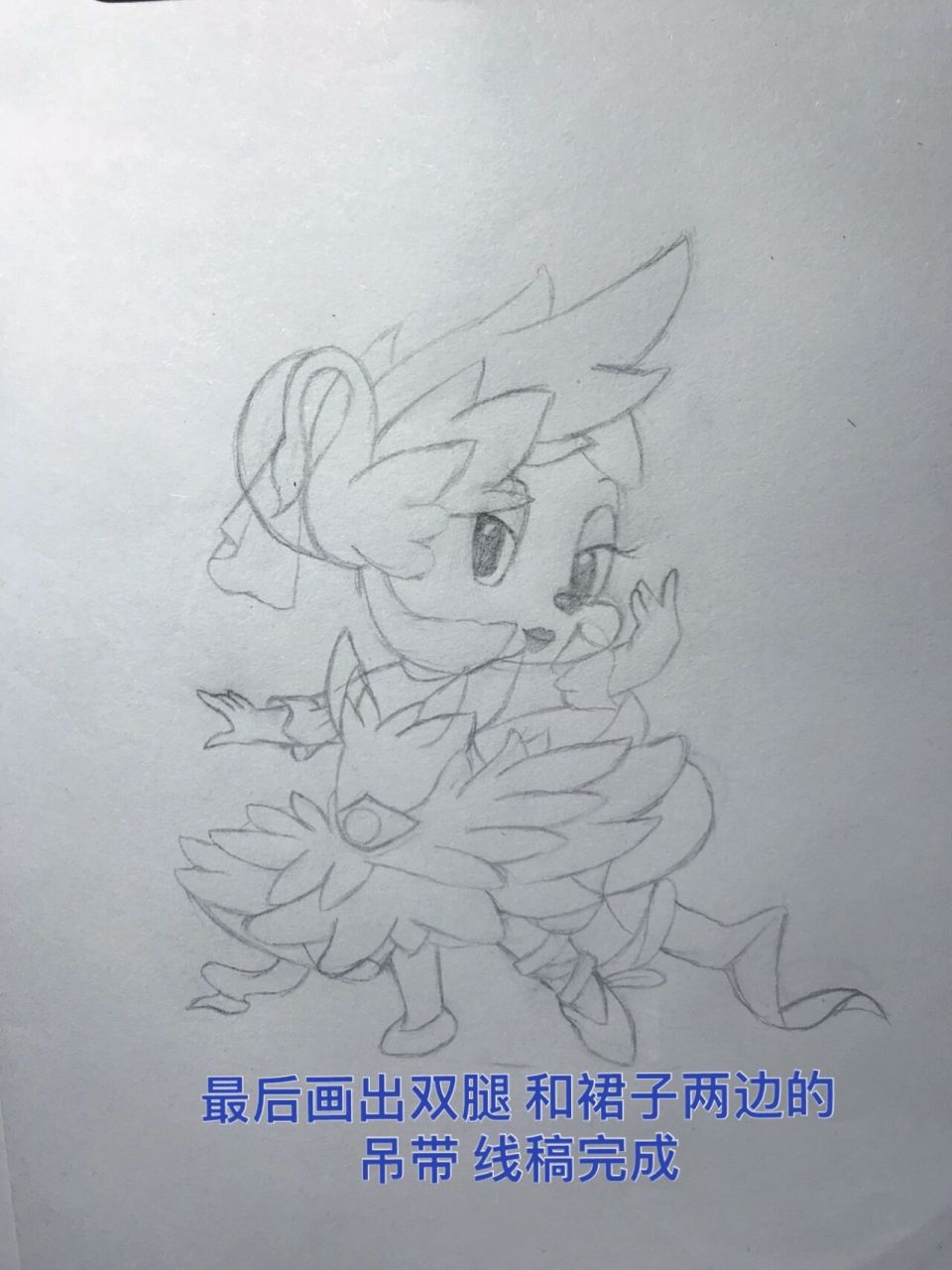 猫和老鼠手游雪梨手绘教程    赶了一幅作业今天双更 下期更新玛丽
