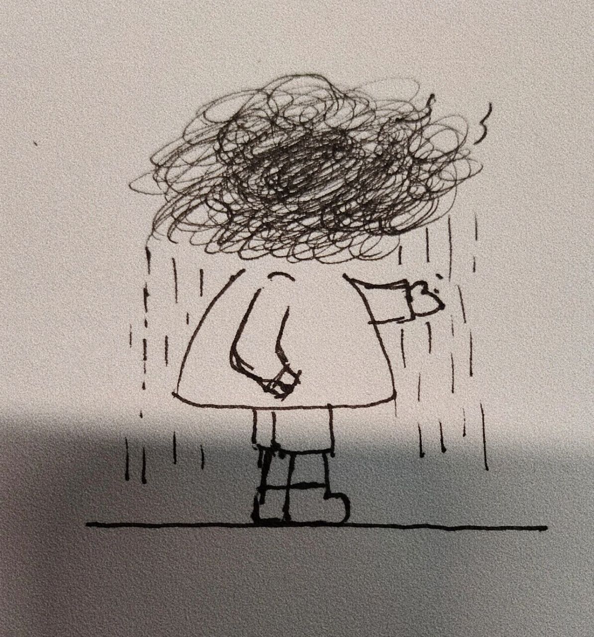 一团乱麻 浅画一下,好像我现在的状态