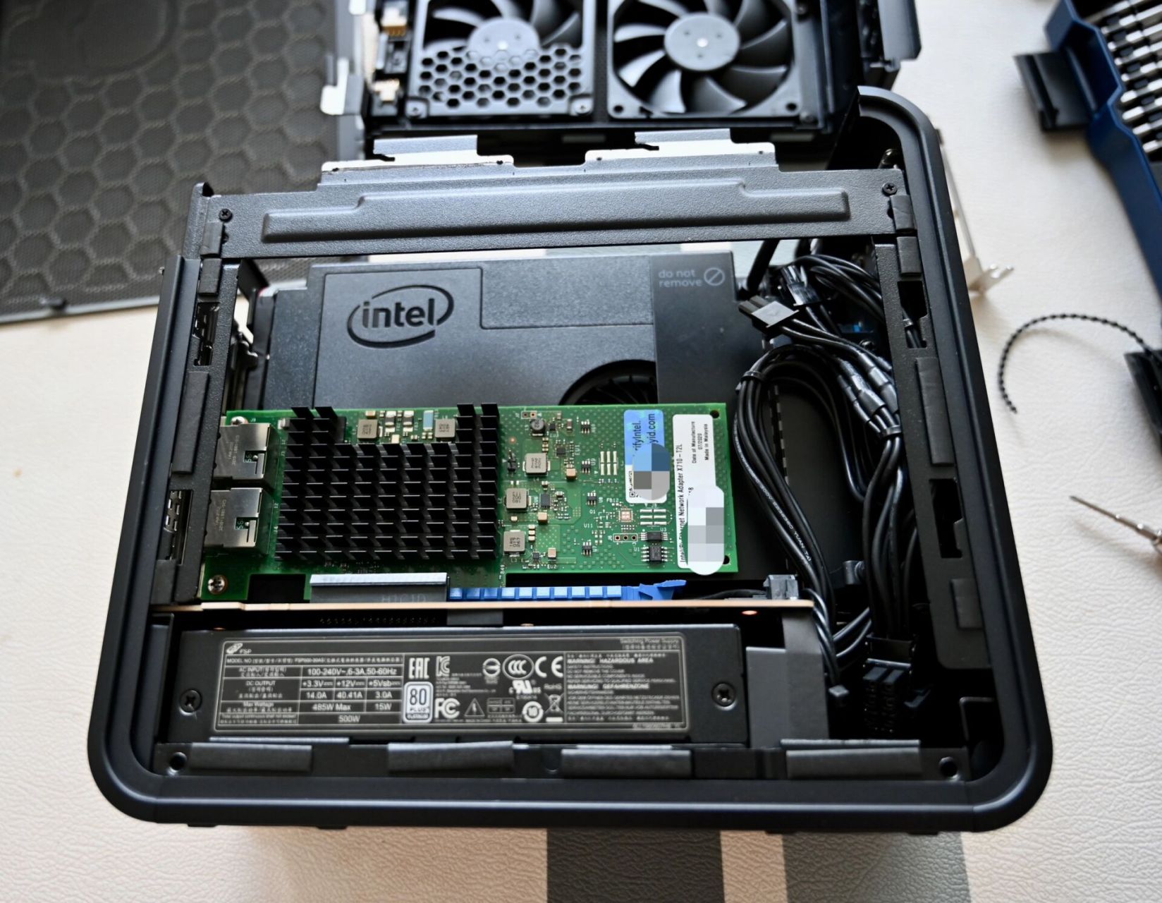 5g)升级到了nuc9(i5-9300h  x710 t2l),原来的机器太热了,加了外置