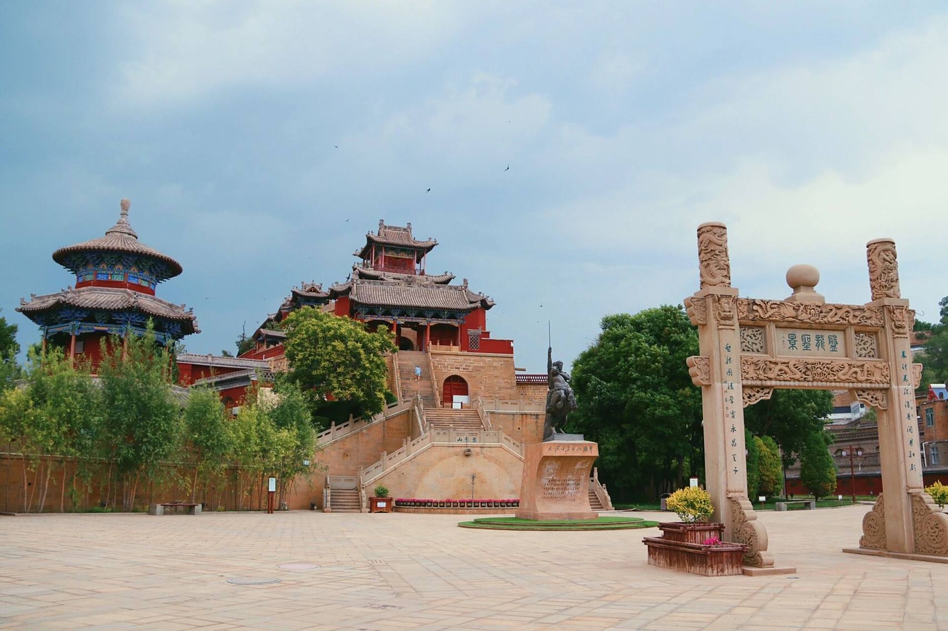 榆林米脂/李自成行宫 去完绥德就顺路来米脂啦,最有名的可谓是李自成