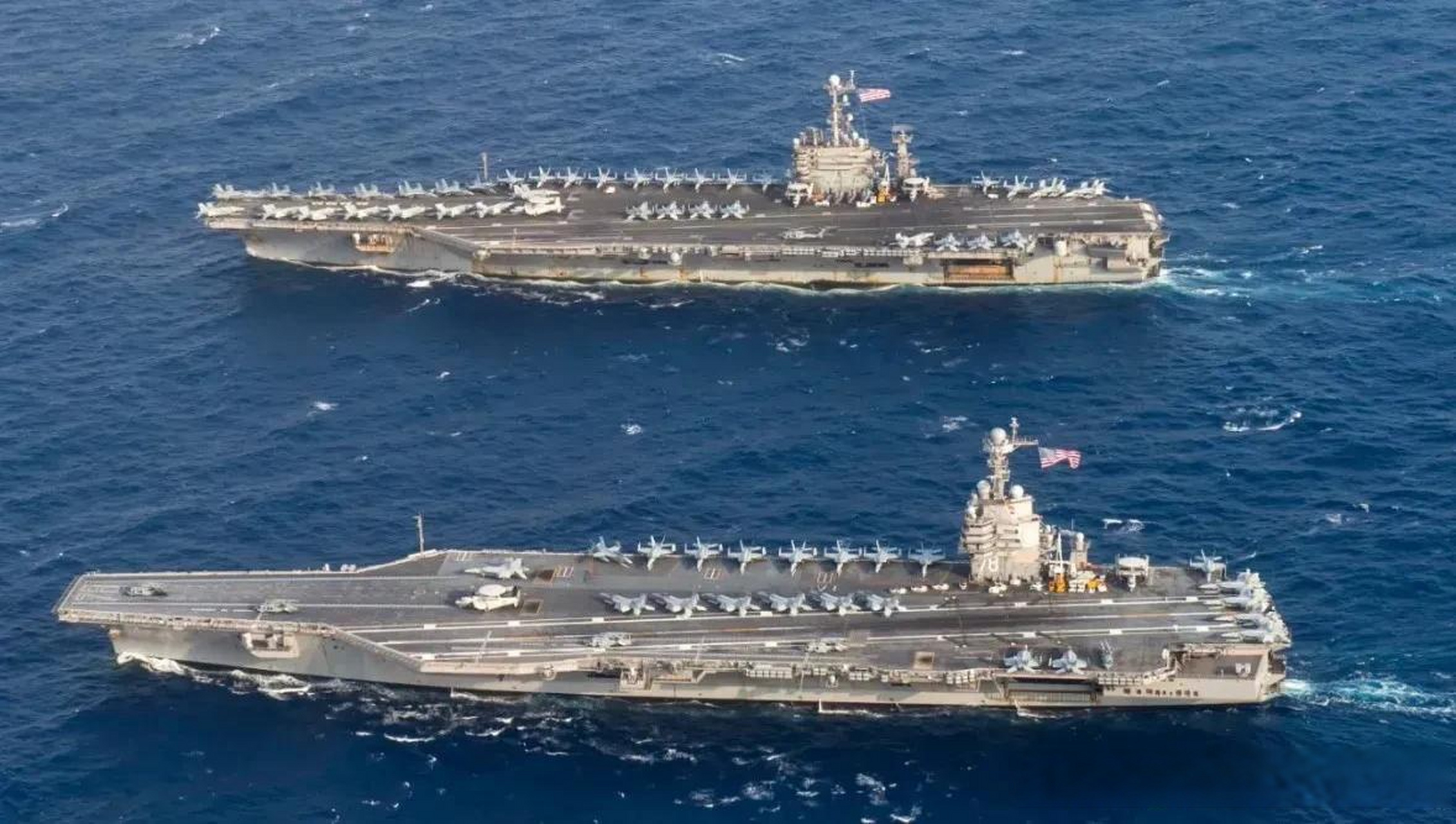 全球航母前5排名: 1,美国尼米兹级核动力航母 2,英国伊丽莎白女王级 3