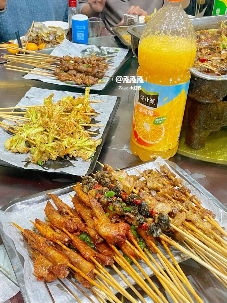 绍兴夜宵|烤鱼95烤串96喝酒90老光头饭店 99老光头饭店 97