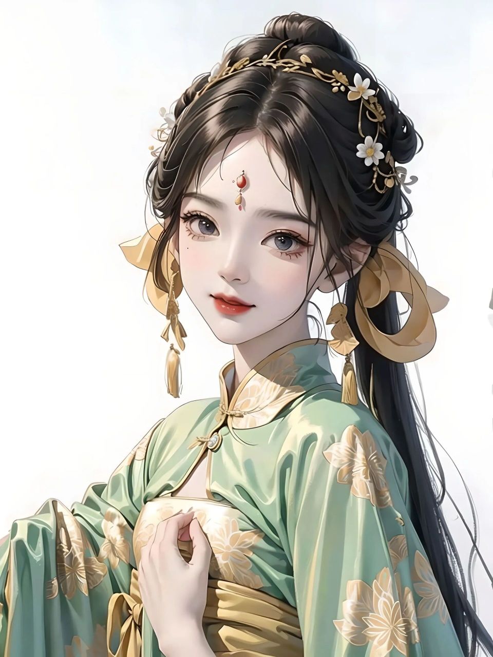 小清新古风·明艳温柔小姐姐