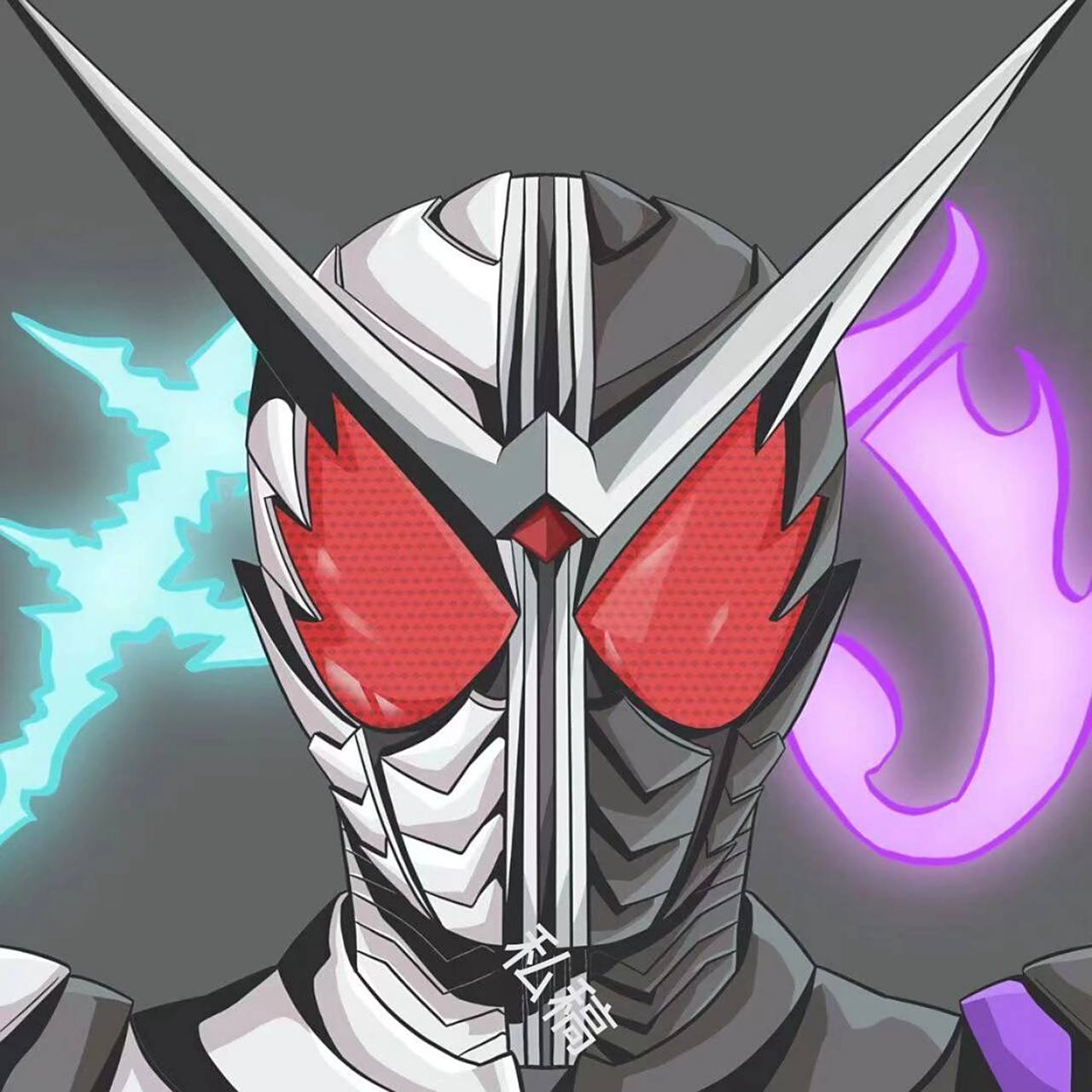 假面骑士w,獠牙王牌约稿 獠牙真的帅啊 解释一下私稿:就是单主花钱