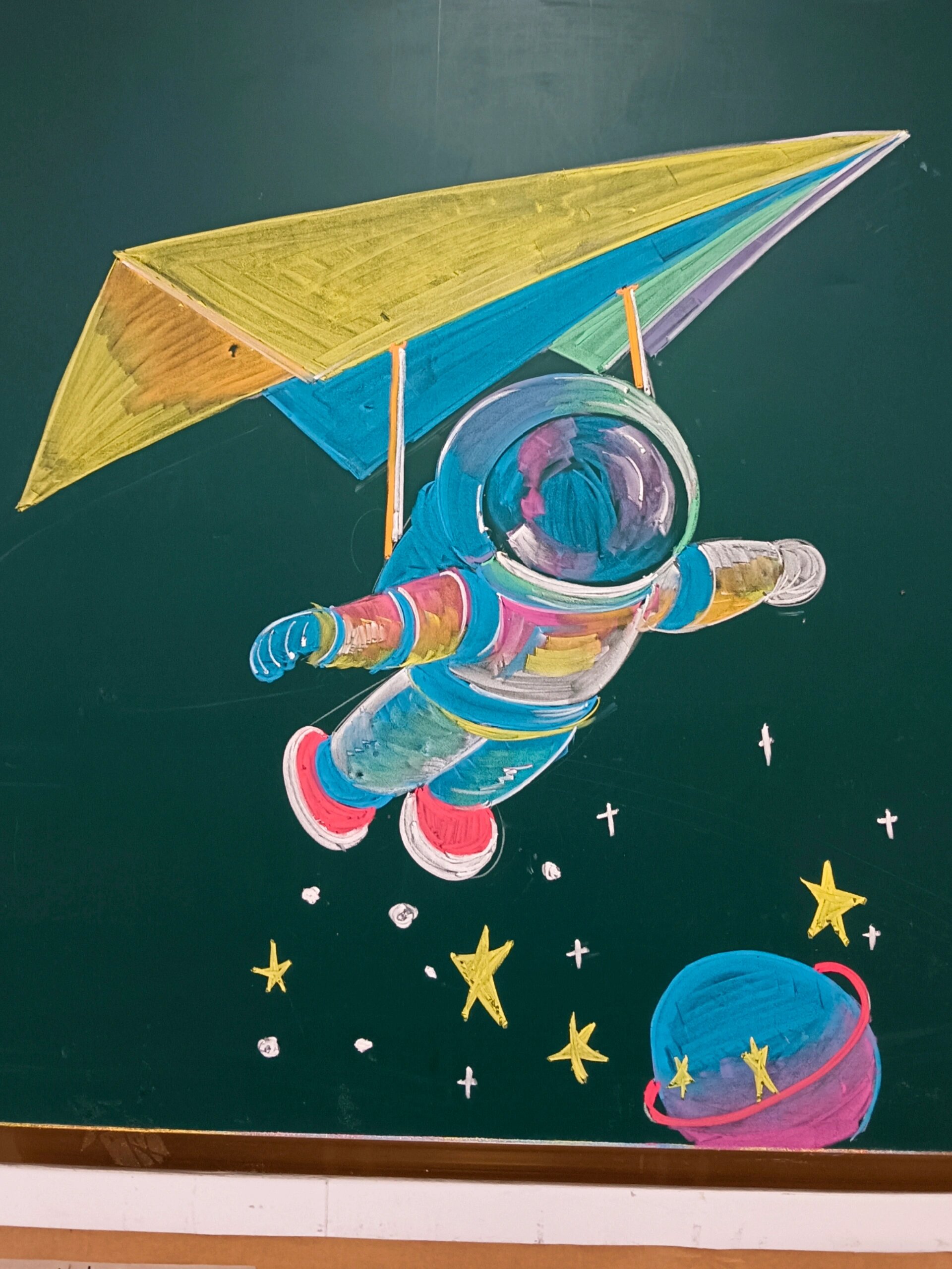 航空系列黑板报来喽~~ 黑板