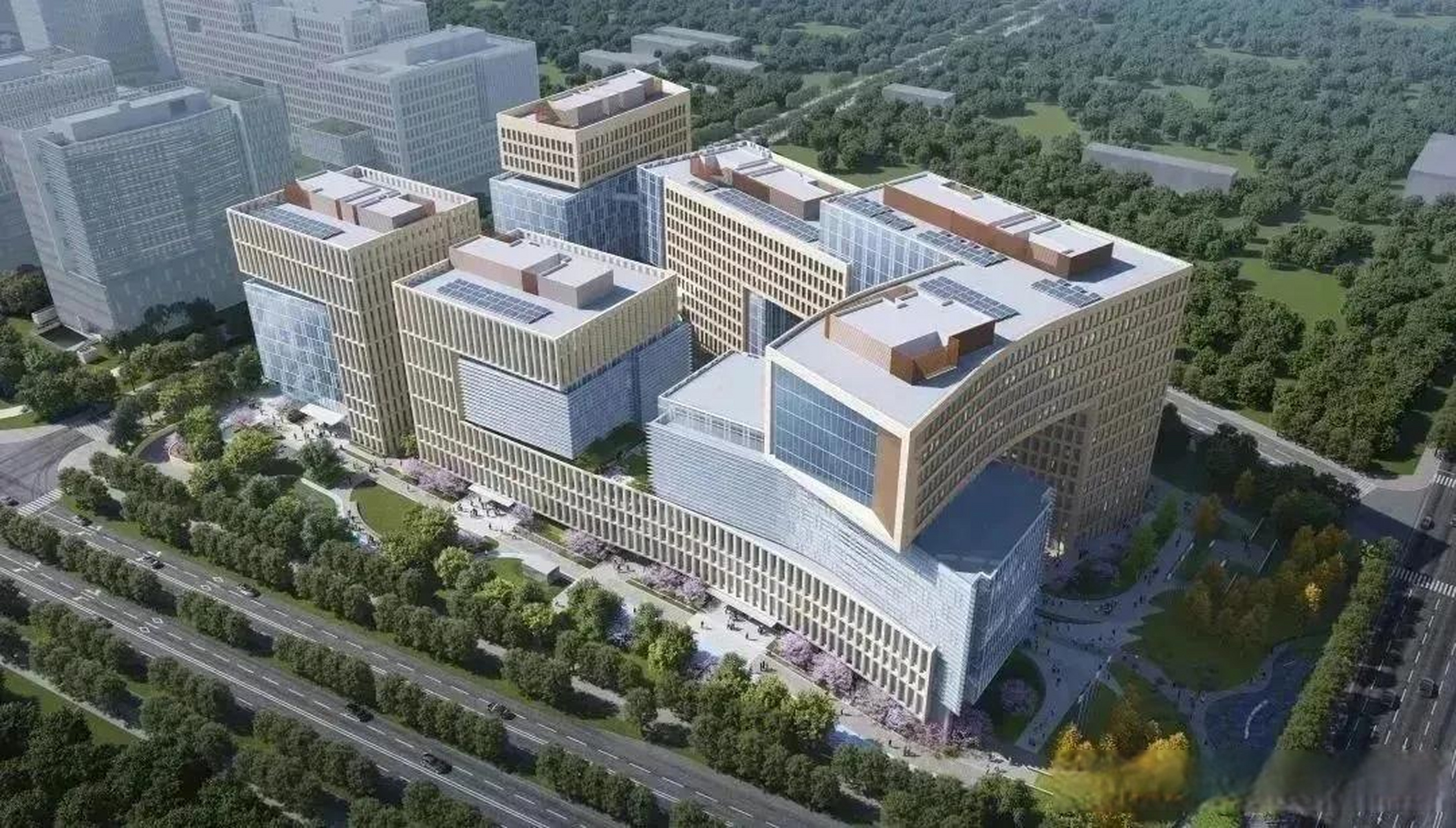 大型职工住宅区新馨苑东南侧,栖海澐颂的开发商海开,洪荒之力地推进"