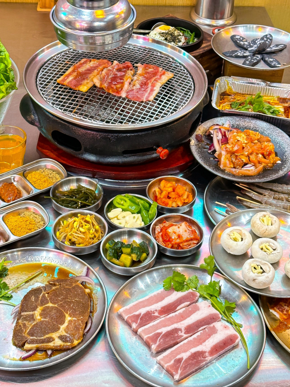 惠州超正宗的朝鲜烤肉75人均50r满满一大桌 在麦地隐藏了一家正宗的