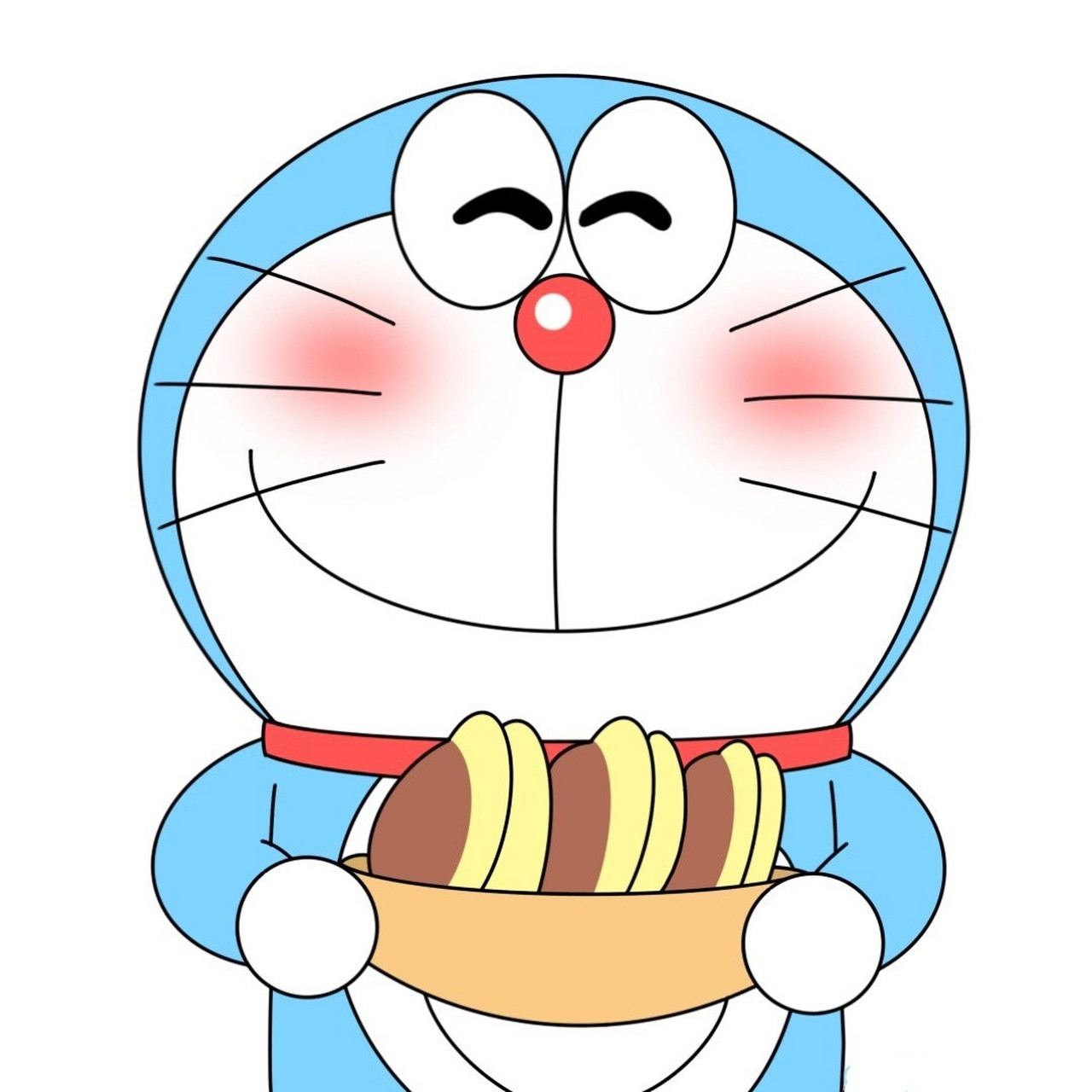 蓝胖纸你不能再吃啦!小头像 原来蓝胖纸是个可爱滴小吃货呀!