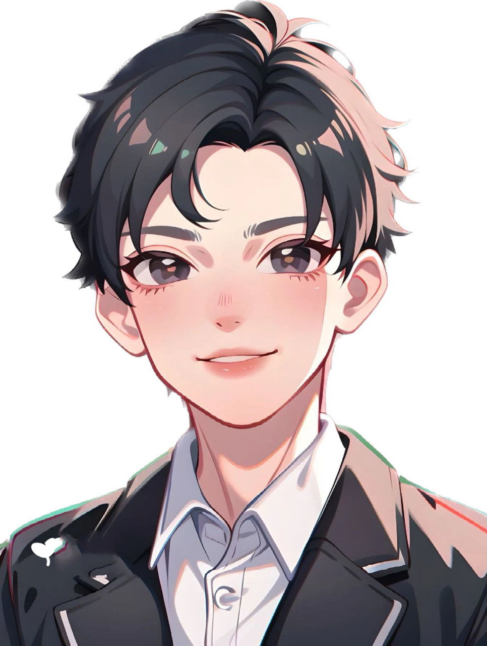 绘画素材 | q版动漫男生