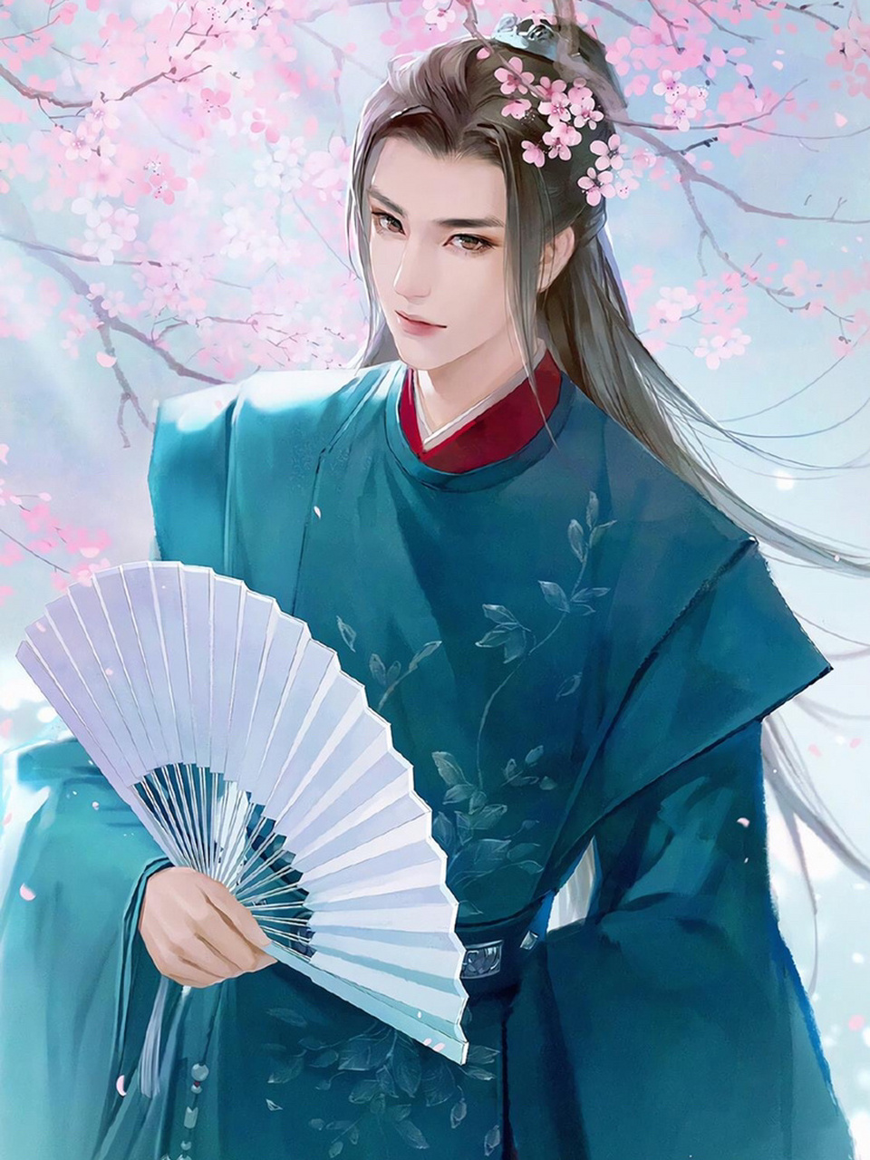 古风精美壁纸图像—玉树临风 宗之潇洒美少年,举觞白眼望青天,皎如