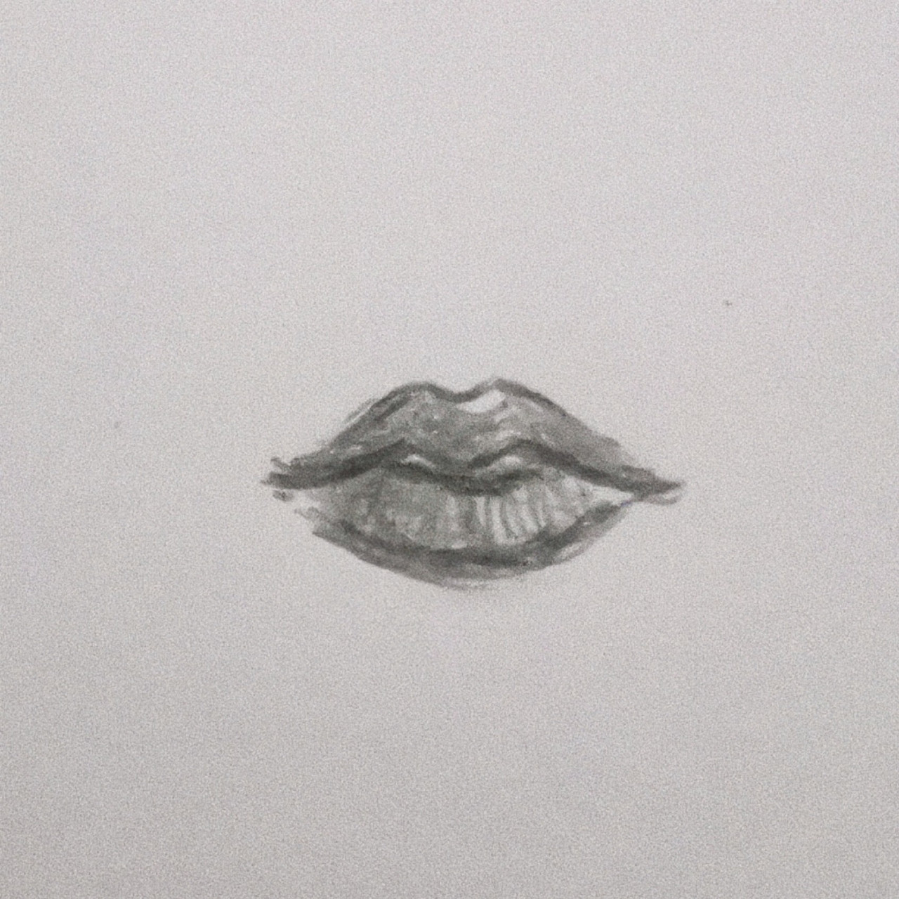 嘴唇简笔画 画法图片