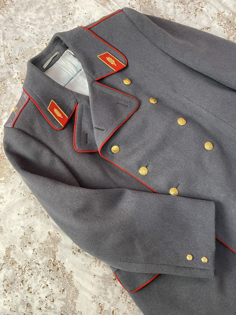 我的收藏:稀有的苏联警察将官礼服大衣 我的个人藏品——极为稀有的