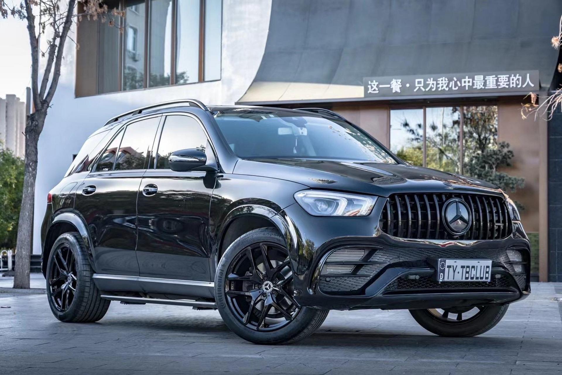 奔驰gle350/改装77隐形车衣案例分享.