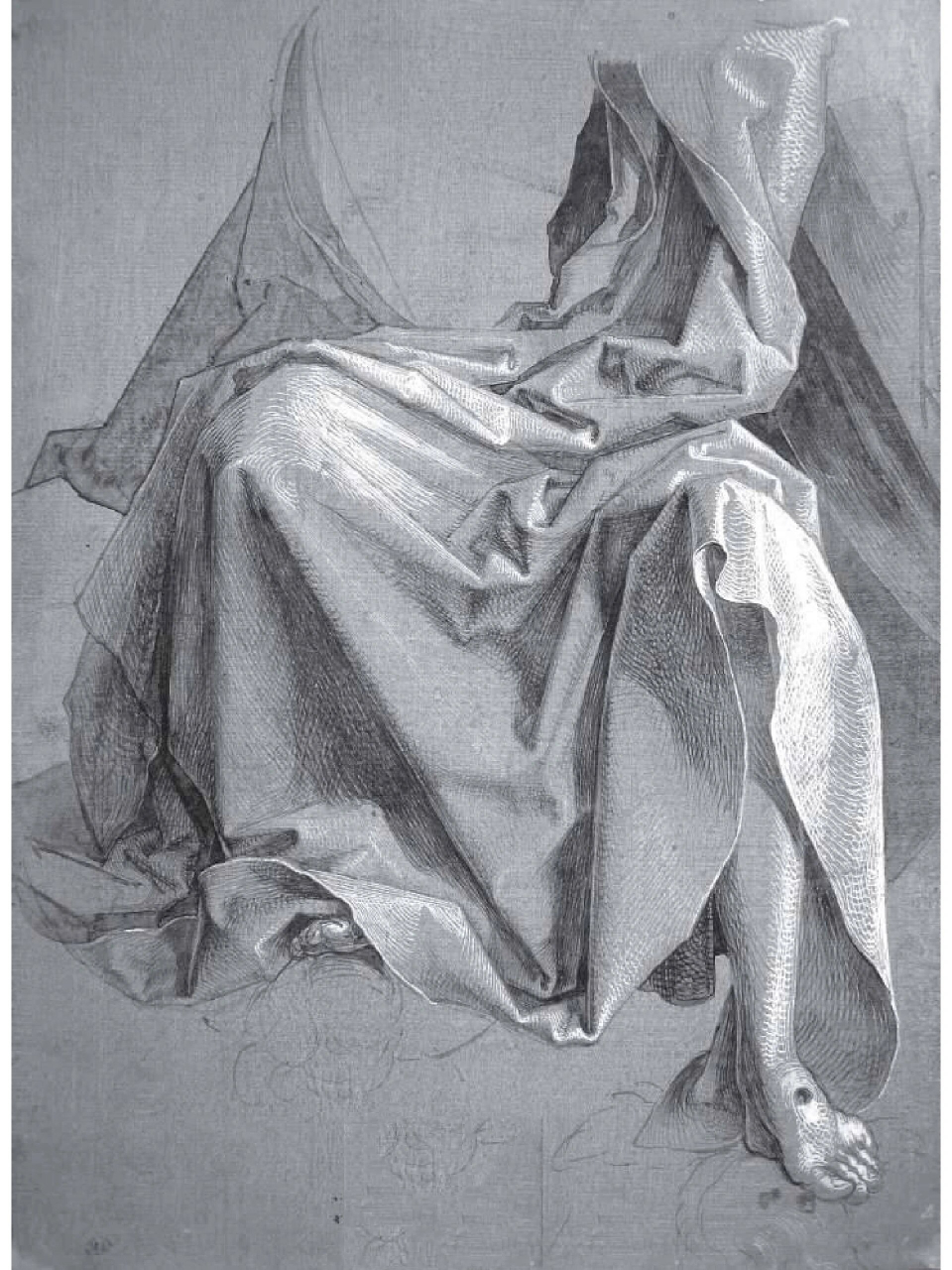 丢勒素描作品 图片选自书籍92:《画坛巨匠·丢勒素描》