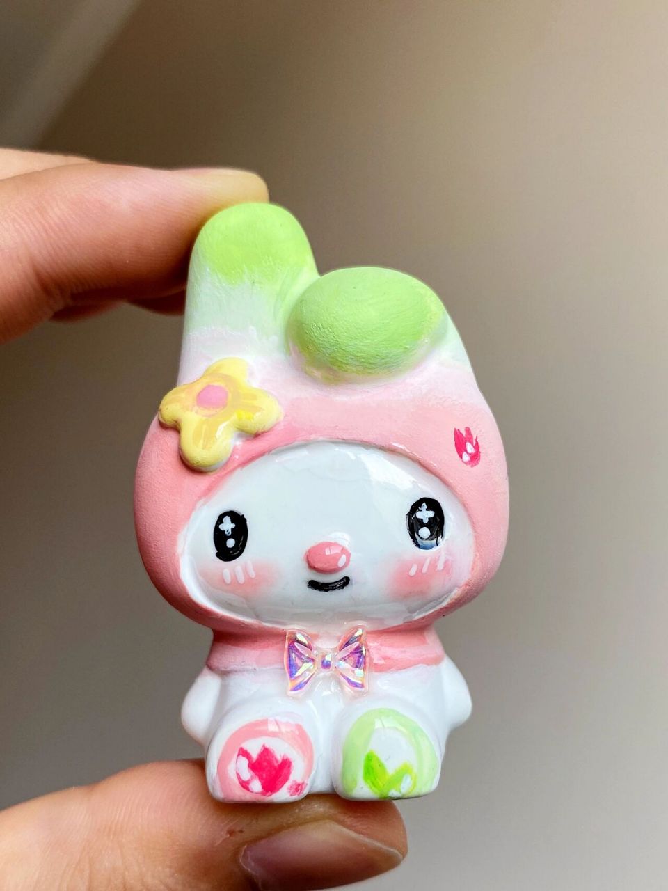 应大家要求,石膏娃娃调色比例来了～美乐蒂 做了更直观的调色图.