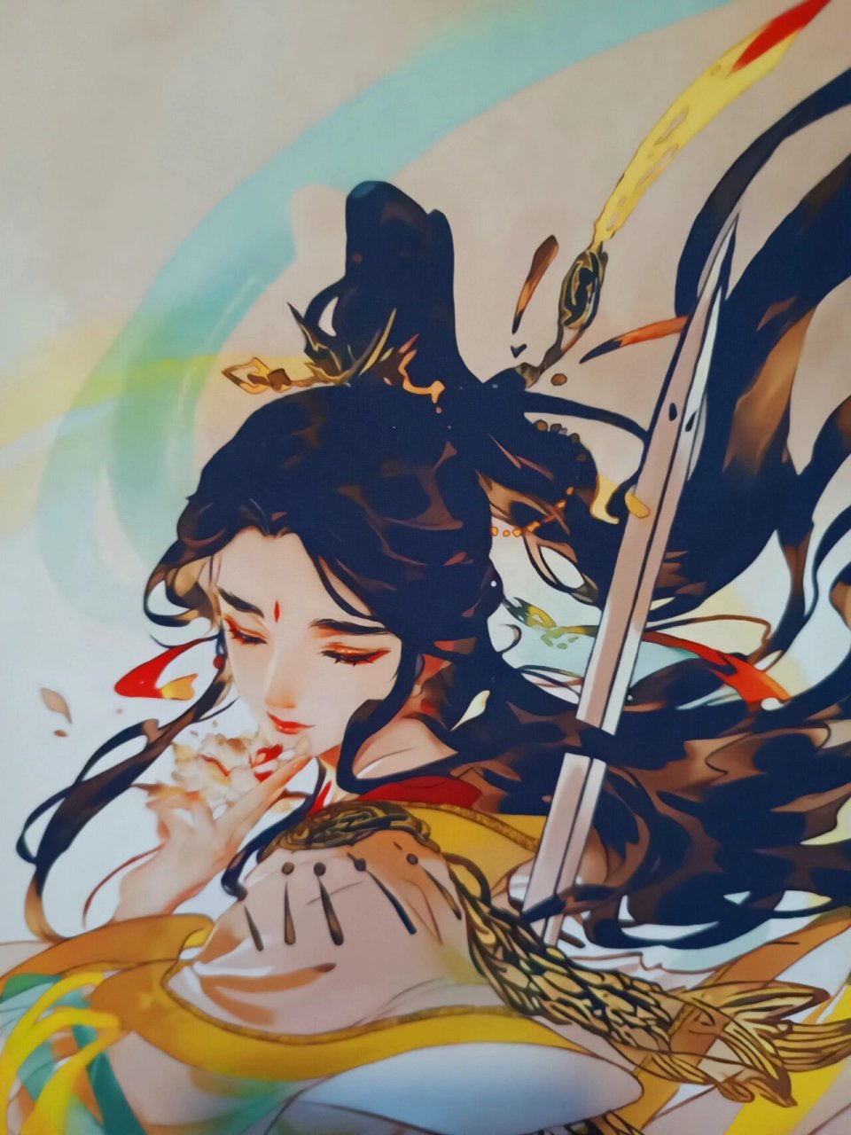 太子悦神图 如果你的信仰是拯救苍生,那我的信仰唯你一人.