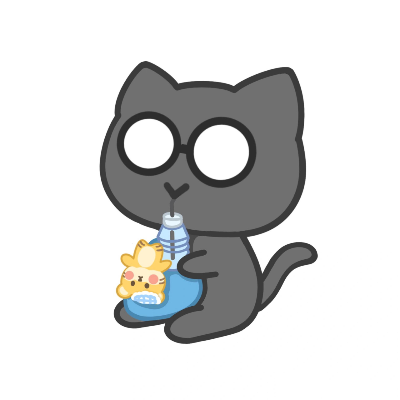 小书包倒过来了93 好可爱