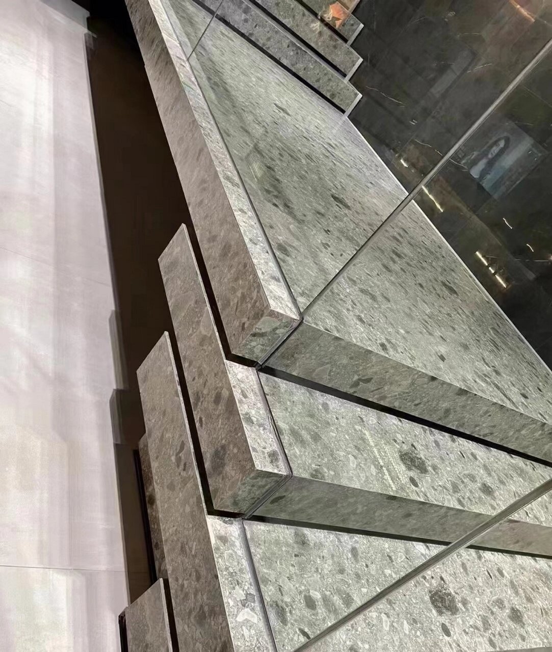 水磨石楼梯踏步