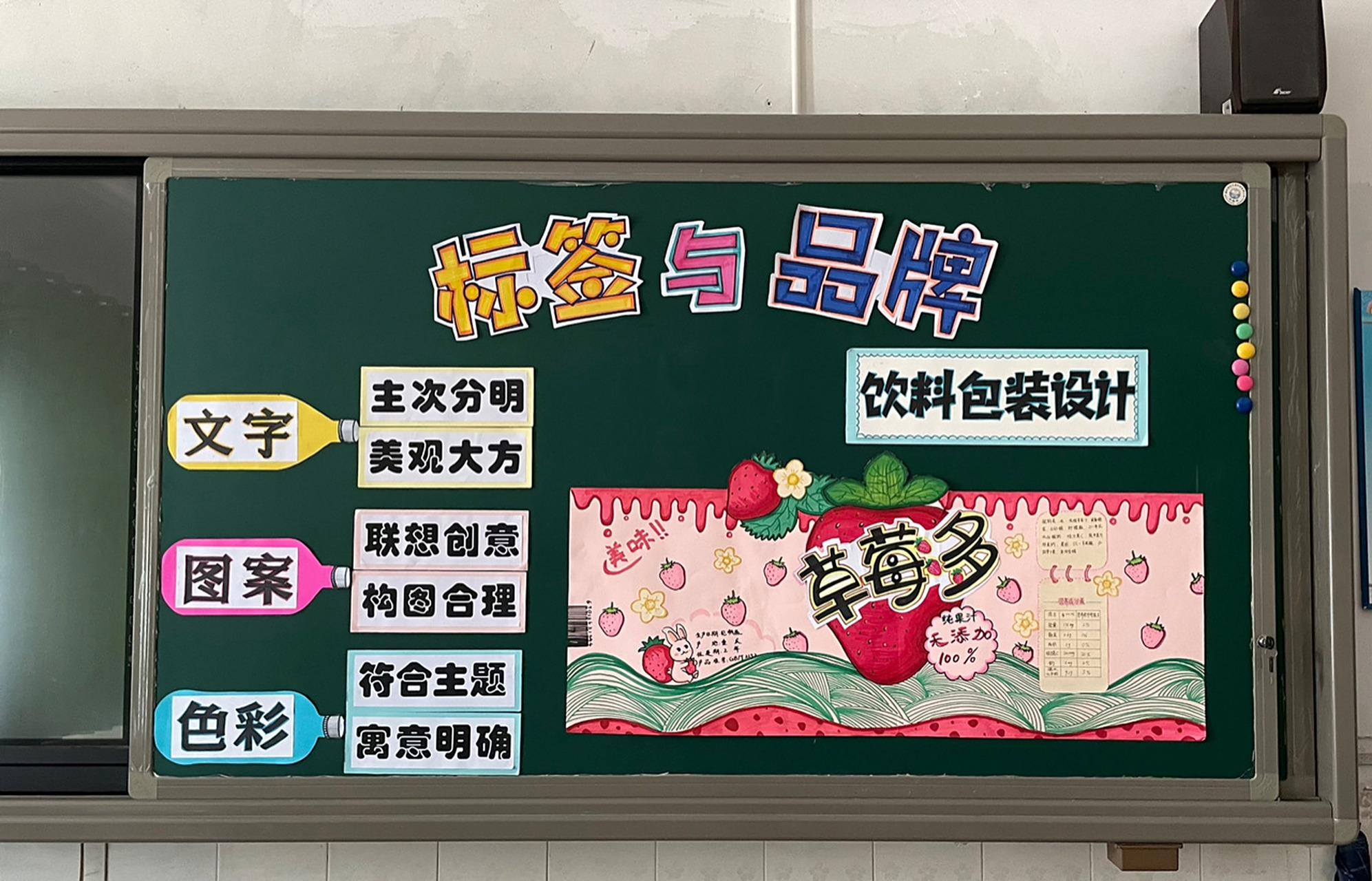 《标签与品牌》美术公开课,板书设计 公开课对于一个刚出炉的新老师来