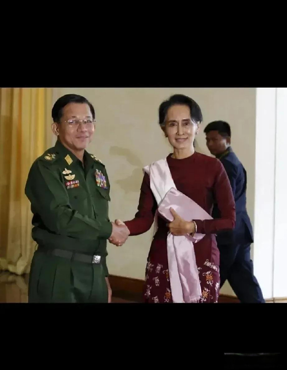 还是敏莱昂坚持不下去了向昂山素季妥协,缅甸局势都会逆转