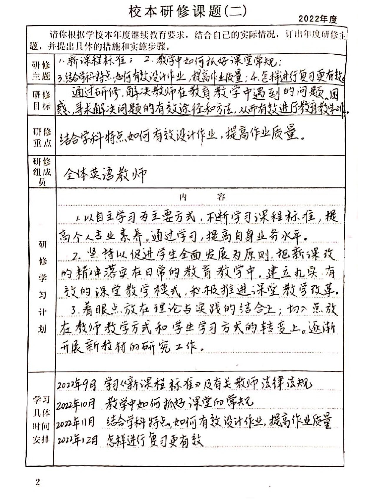 教师校本研修学习笔记 教师校本研修学习笔记来了,快来抄作业03