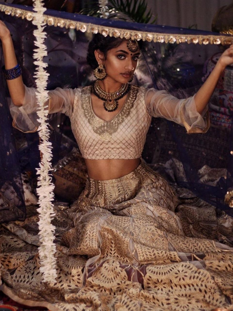 印度小姐姐 这绝美的异域风情 生活在美国的印度小姐姐hamel,真是美绝