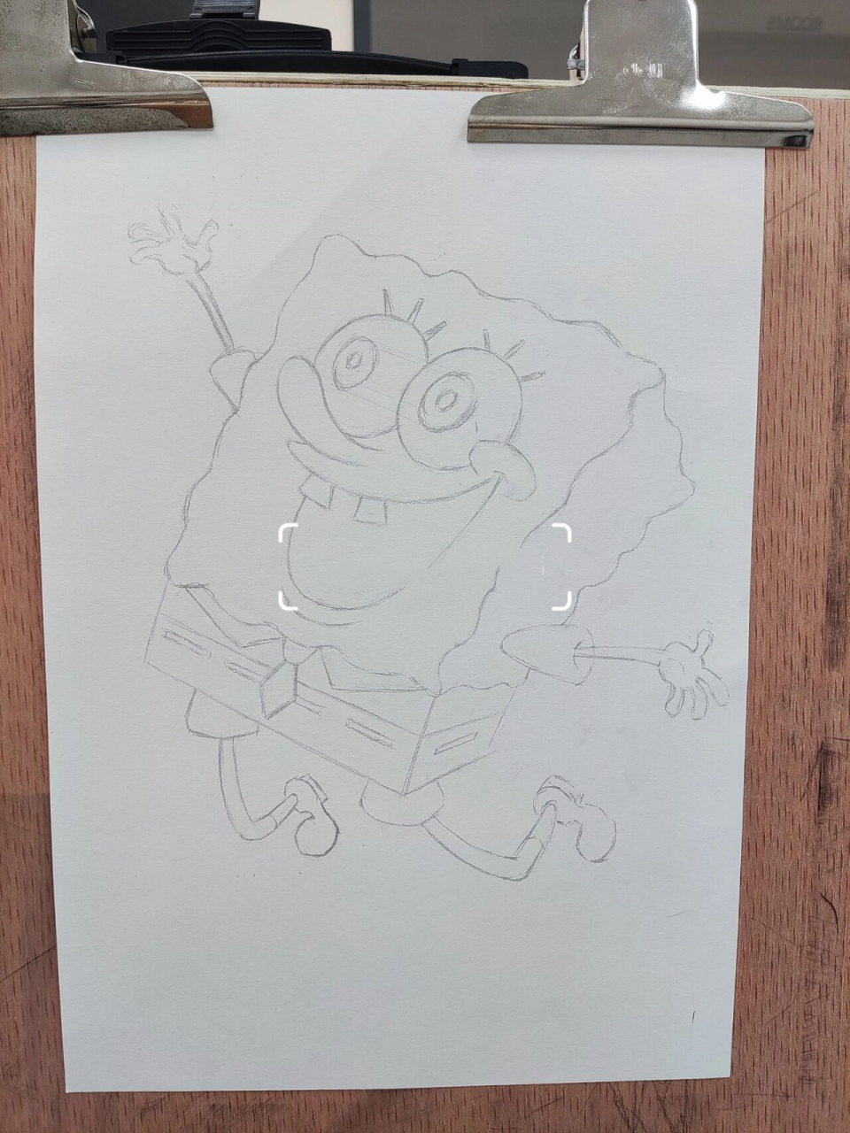 海绵宝宝素描带步骤