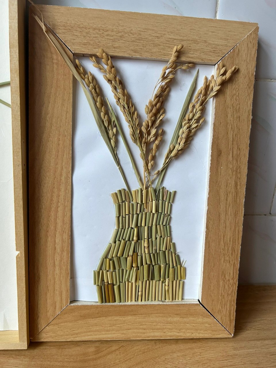 稻草为主题的手工图片