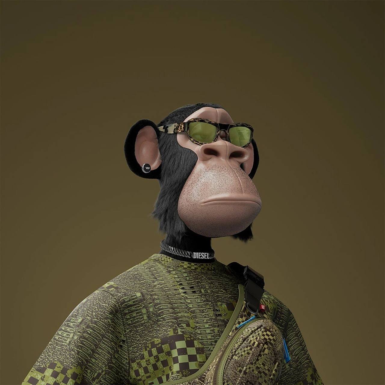 nft|3d无聊猿|库里猩猩头像05 天气指数:949494 猩猩指数