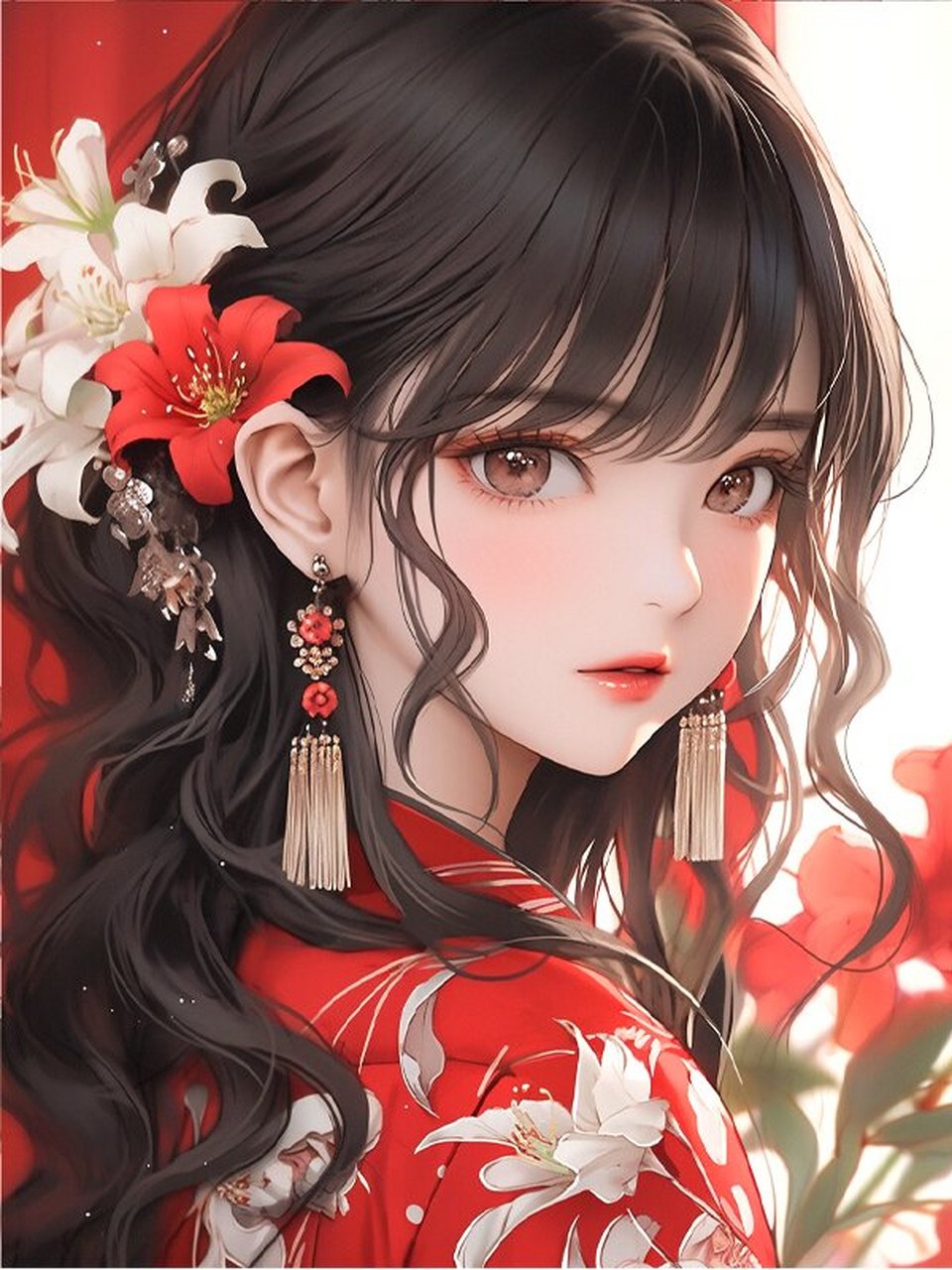 国风&国潮插画头像 红色系列 国风&国潮插画头像 红色系列