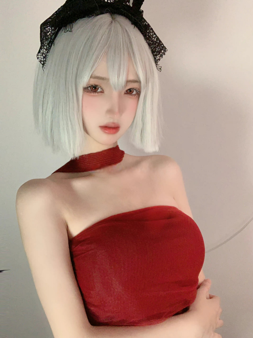 【cos】蕾丝兔    出镜:是吱吱子耶