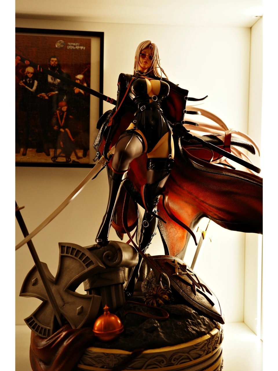 dnf手办 女鬼剑 刃影 雕塑      女鬼剑 刃影 雕塑 1/4 acy工作室 gk