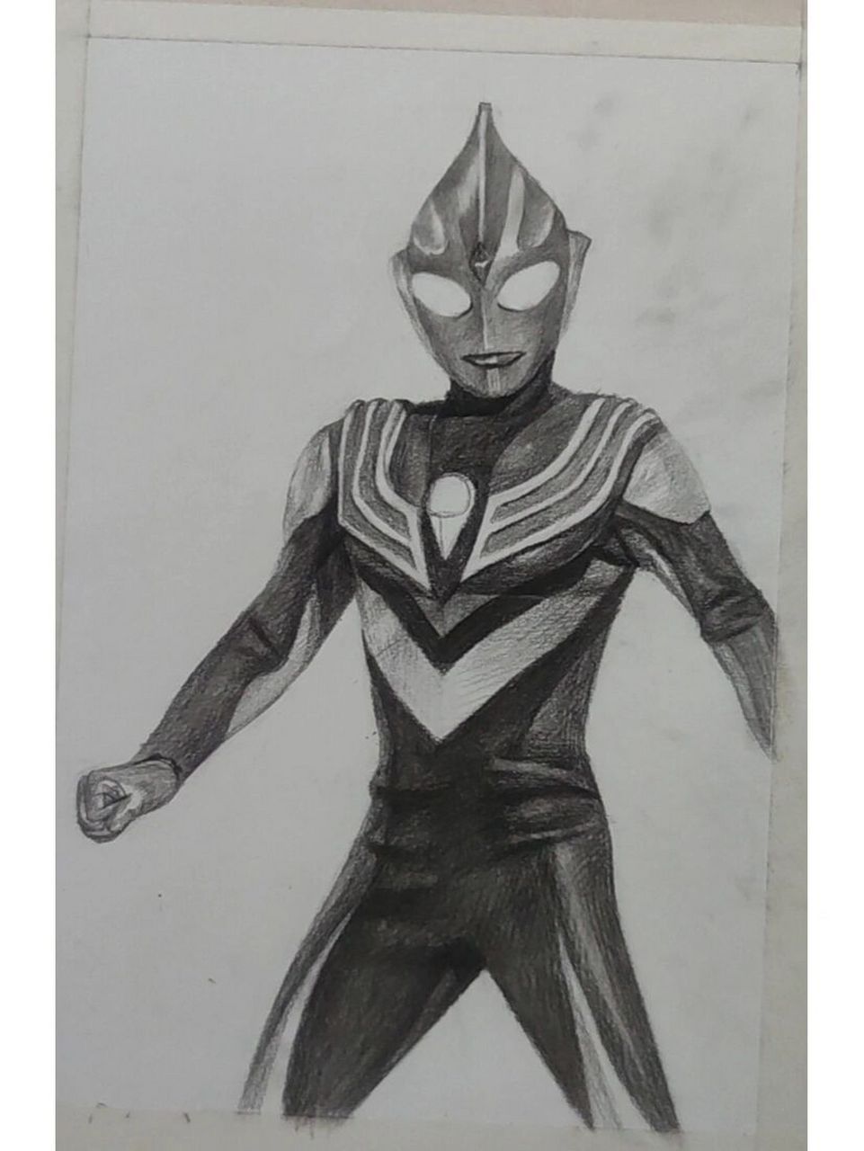 迪迦奥特曼(步骤图) 素描迪迦奥特曼 迪迦·奥特曼是日本特摄剧《迪迦