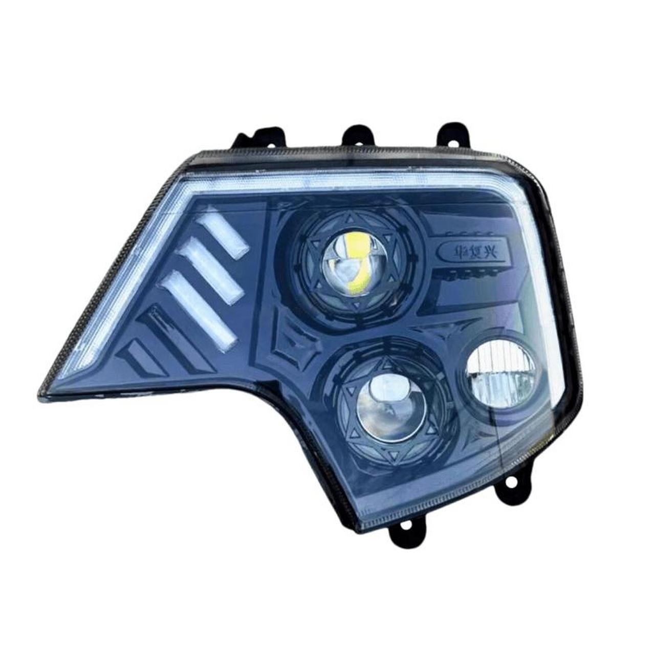 华复兴品牌 豪沃t7h tx系列八近八远全led透镜大灯总成