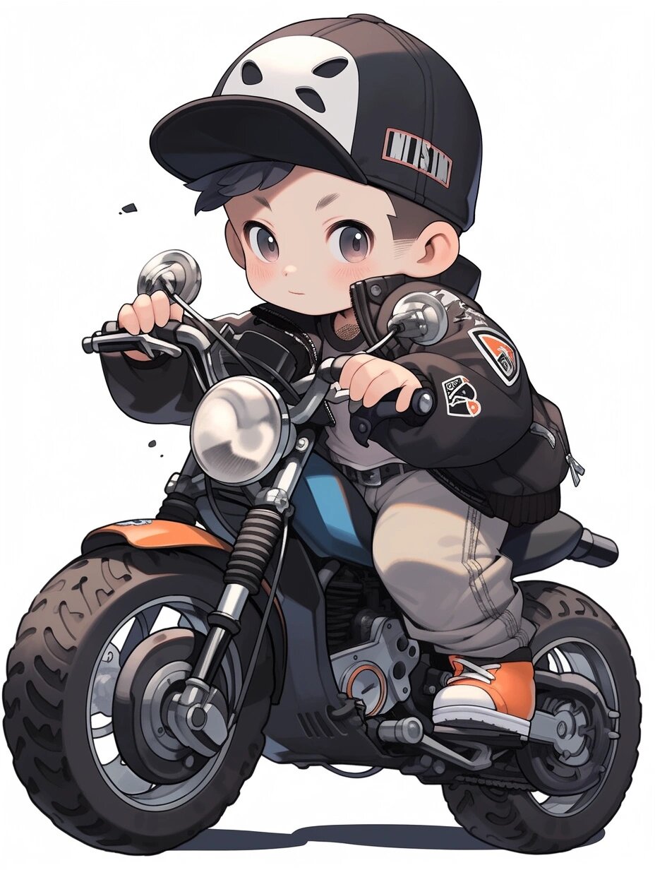 q版人物‖机车男孩@春日捕星星的动态