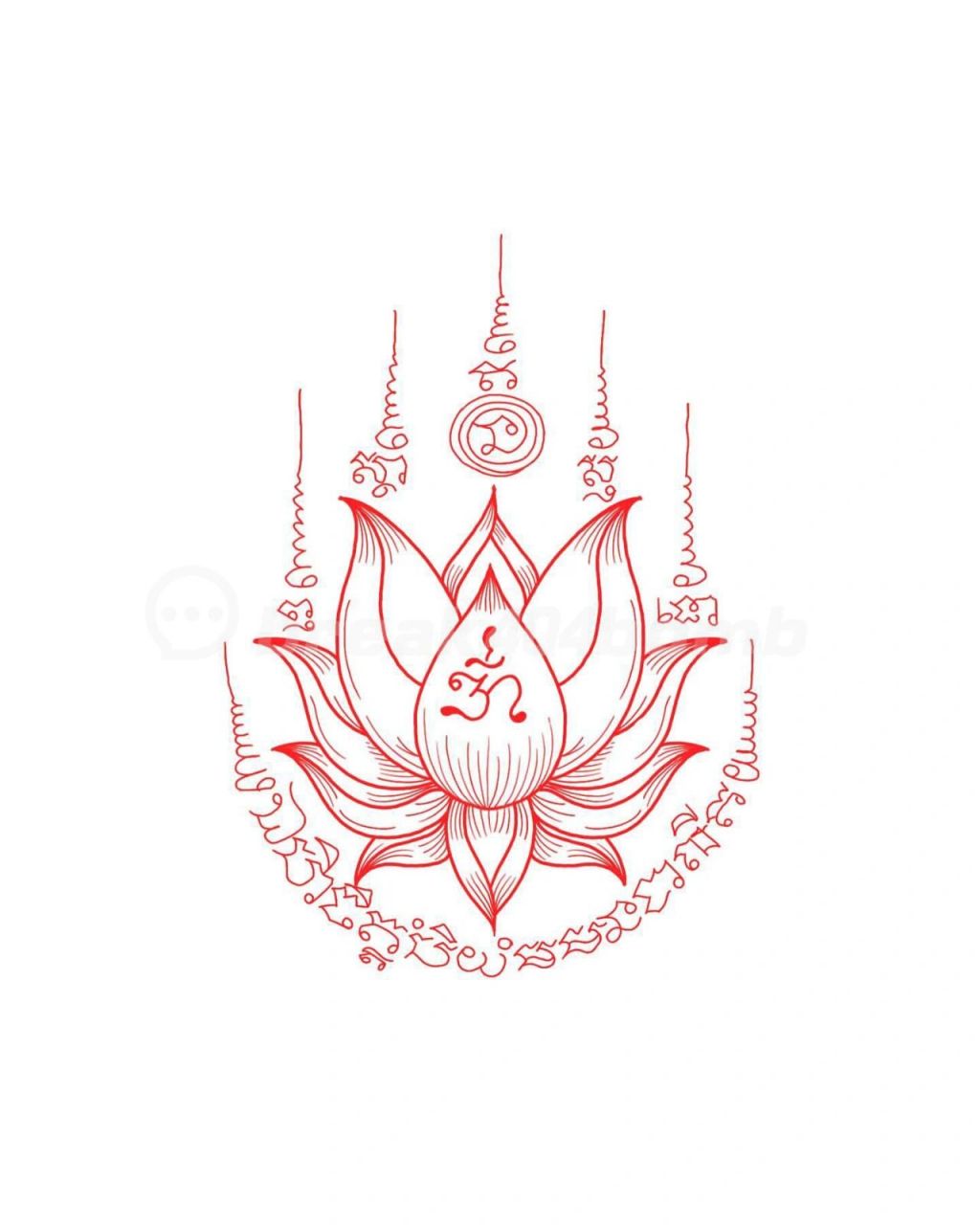 18张泰国经文刺青泰文纹身手稿 纹身没有禁忌,所有内容都是心理作用