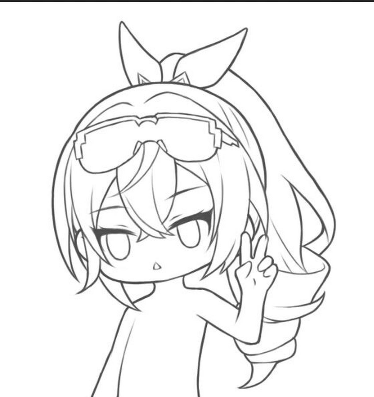 q版银狼 每天没干嘛一天就过去了,练习也做得少画的好慢,做什么都感觉