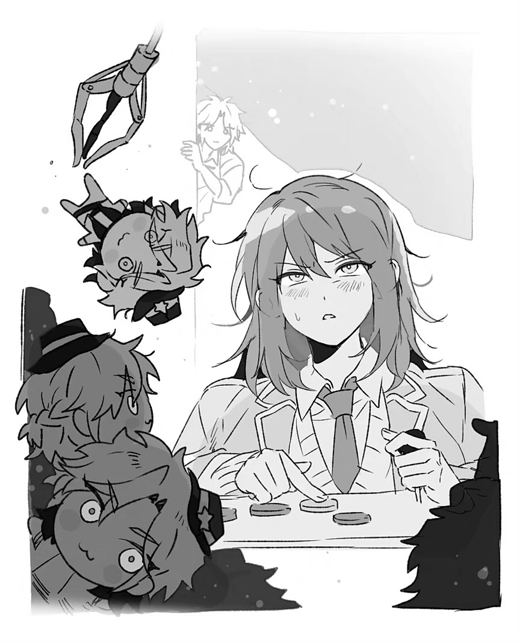 抓娃娃 #动漫# #偶像梦幻祭###杏###anzu## (t :by davidabee_)