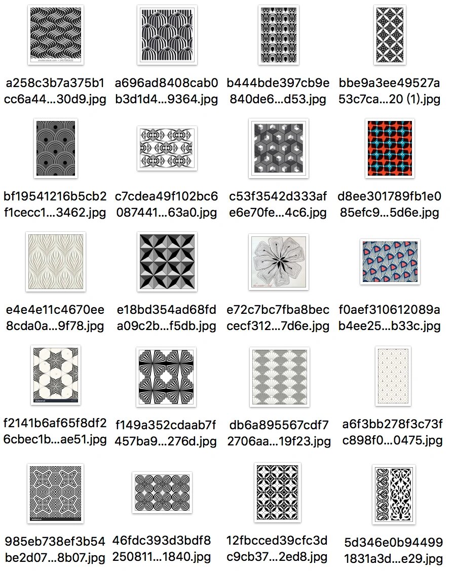 重复构成素材图片