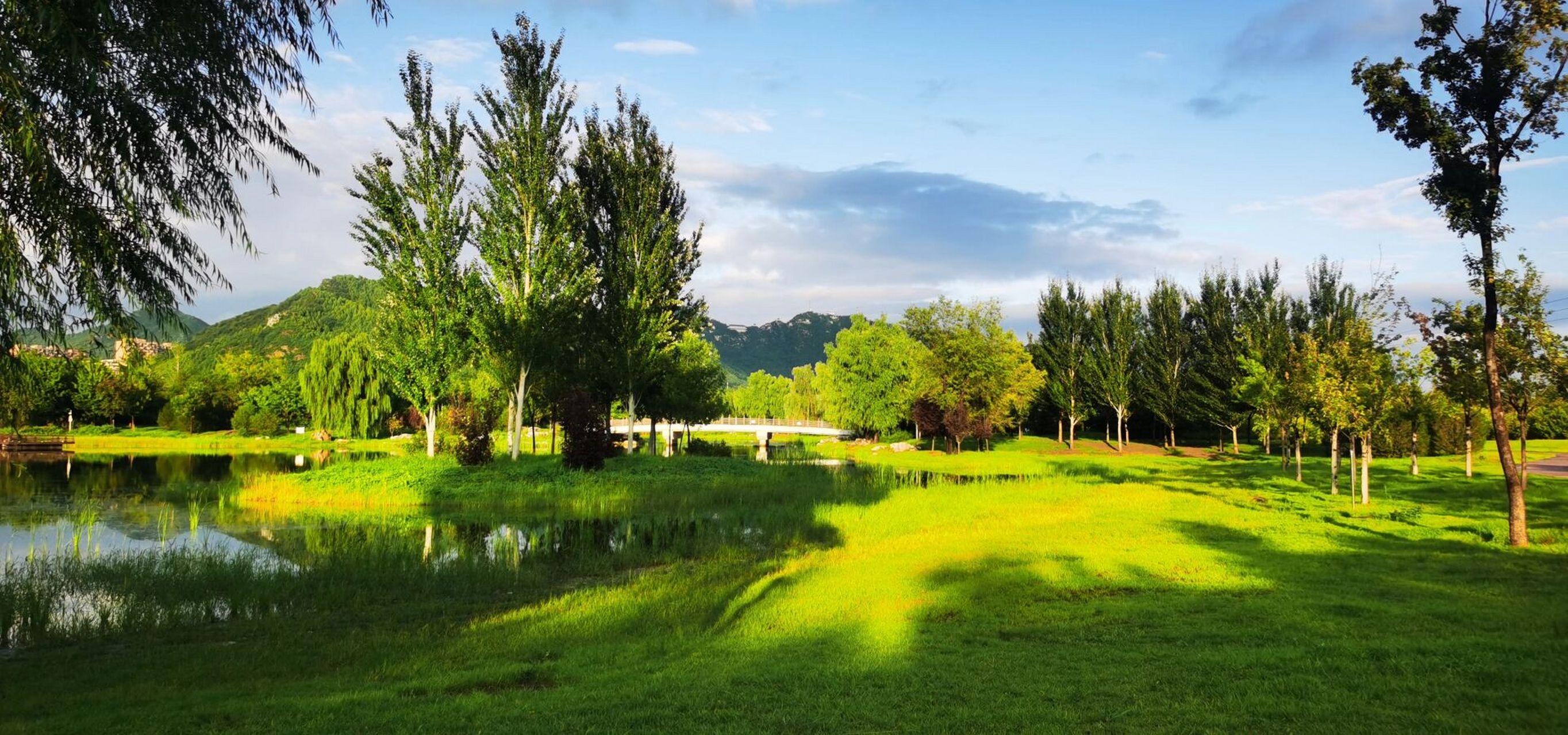 美景就在身边:白河城市公园