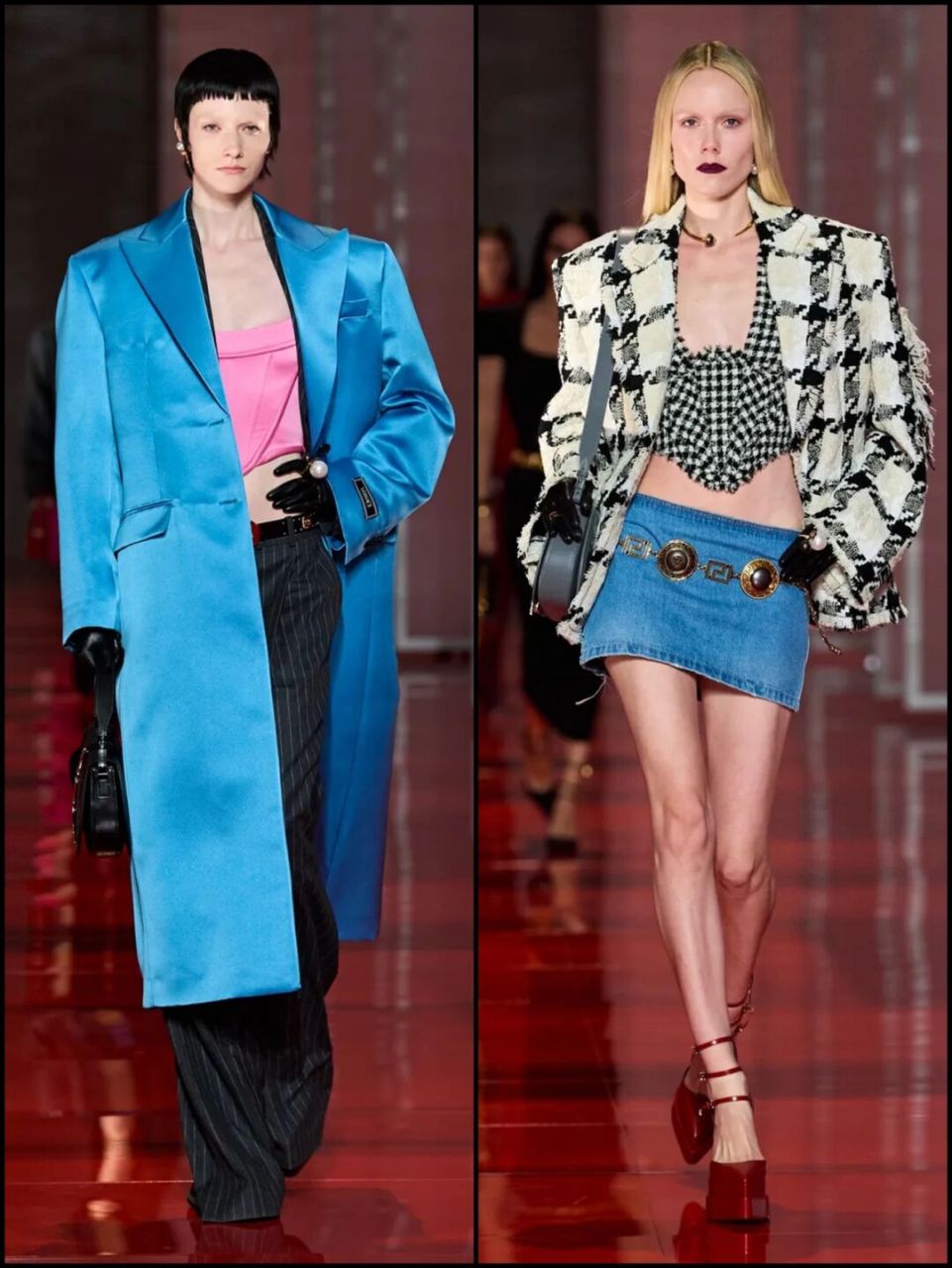 迷人性感的versace女郎,呼之欲出的凌厉美～ 	 #审美积累# #提高审美