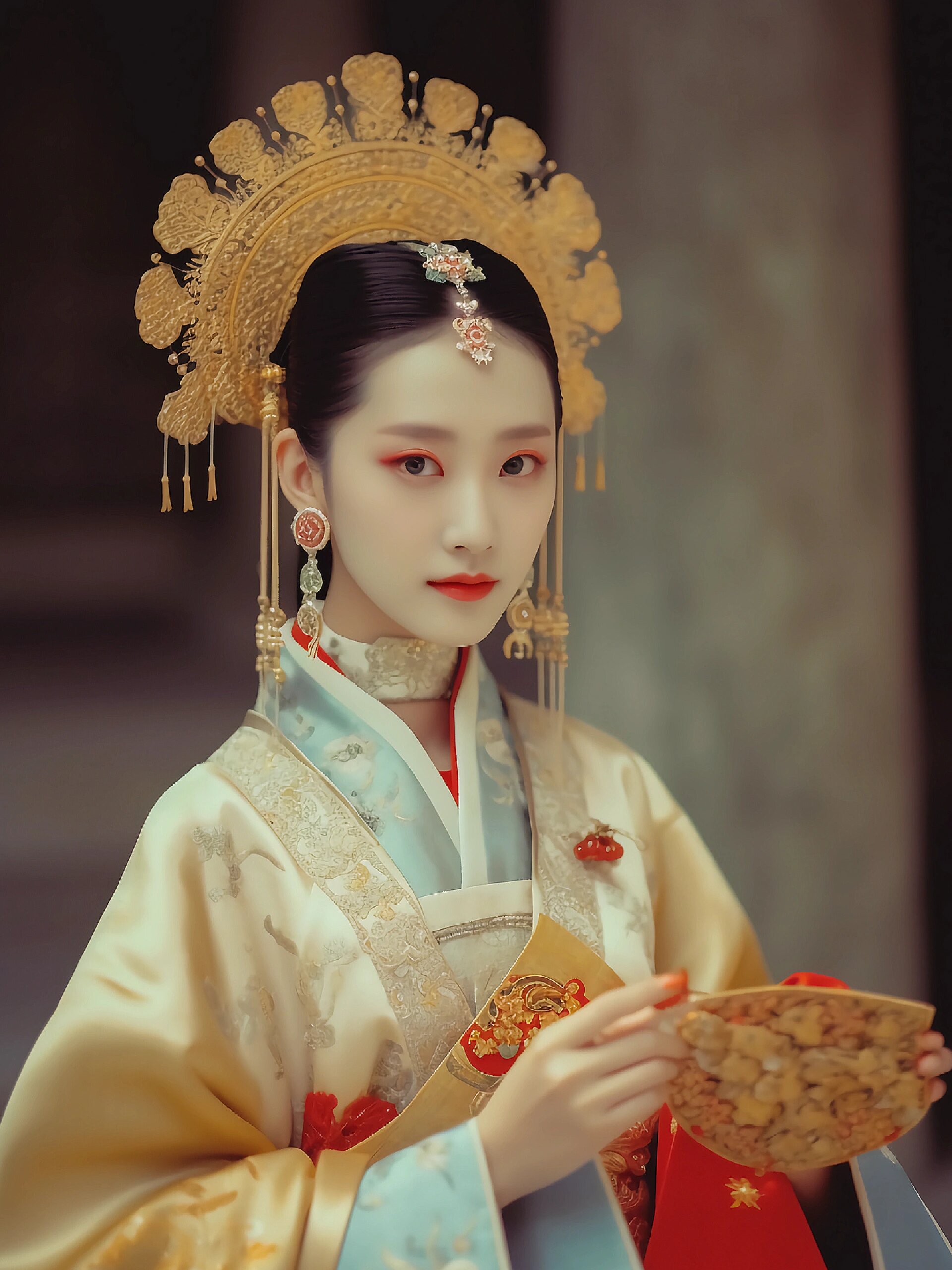 97锦绣华美,富丽堂皇的中国古代皇后服装 中国古代皇后的服装华丽