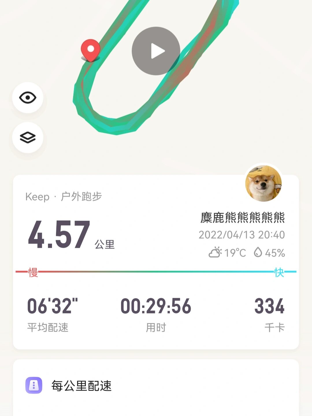 keep跑步两公里图片图片