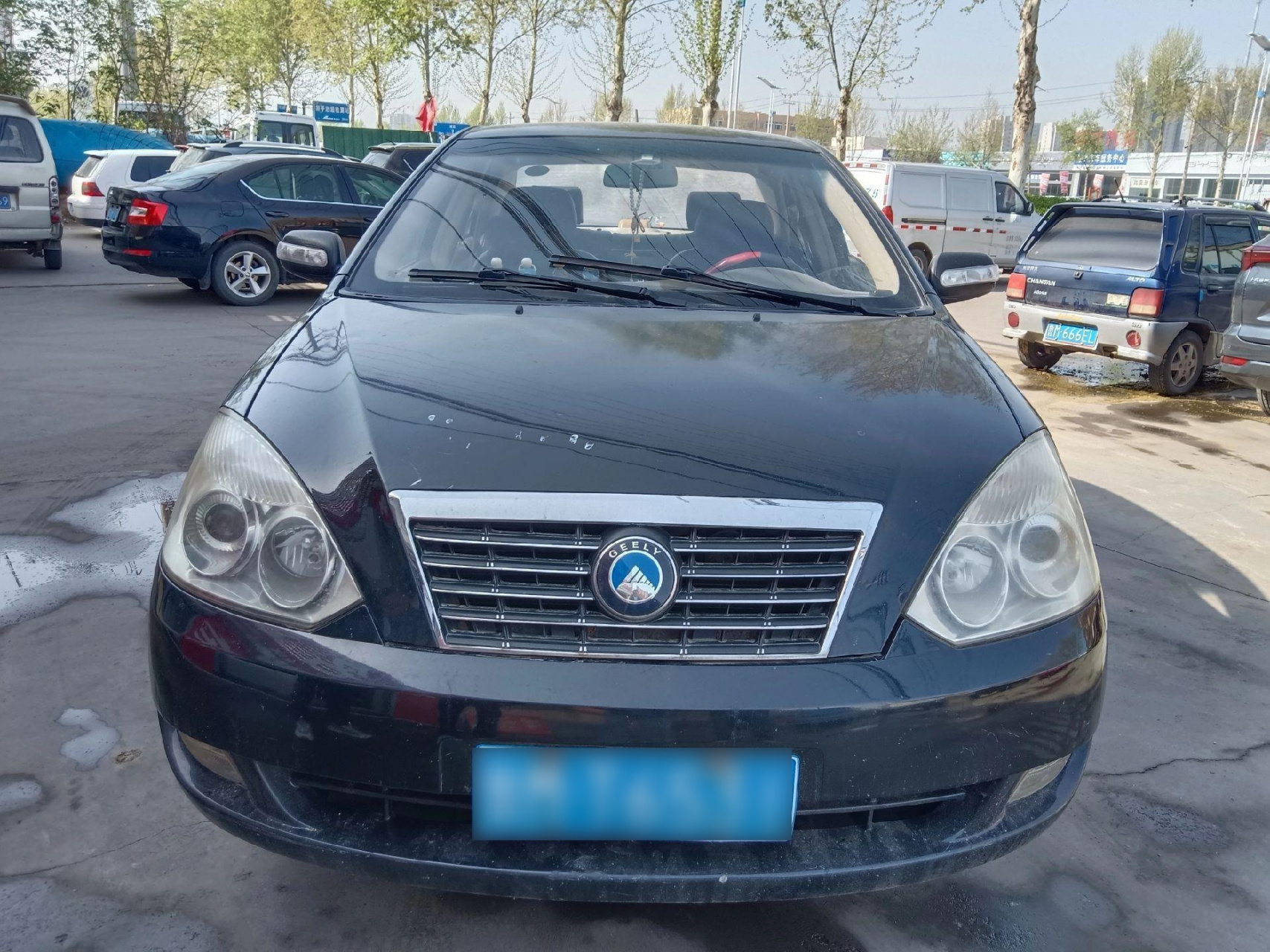 比铁贵点,10年吉利远景,1.5排量,手动挡,6万公里,一手车.