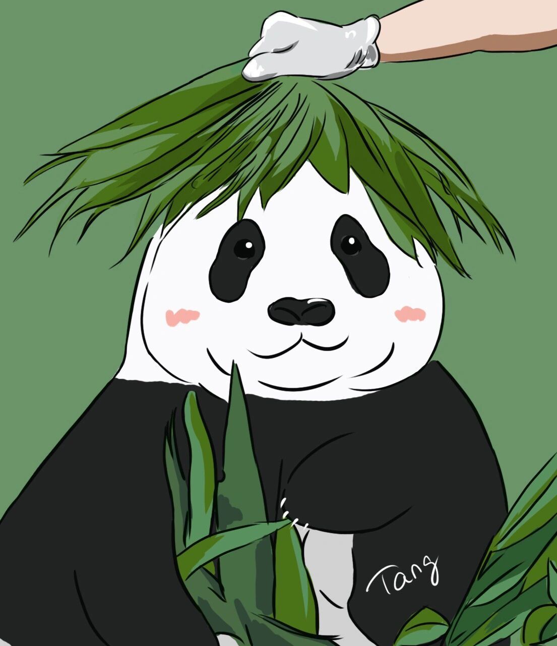 福宝～头像第二弹 福猪猪永远是爷爷和ee们的掌上明珠呀
