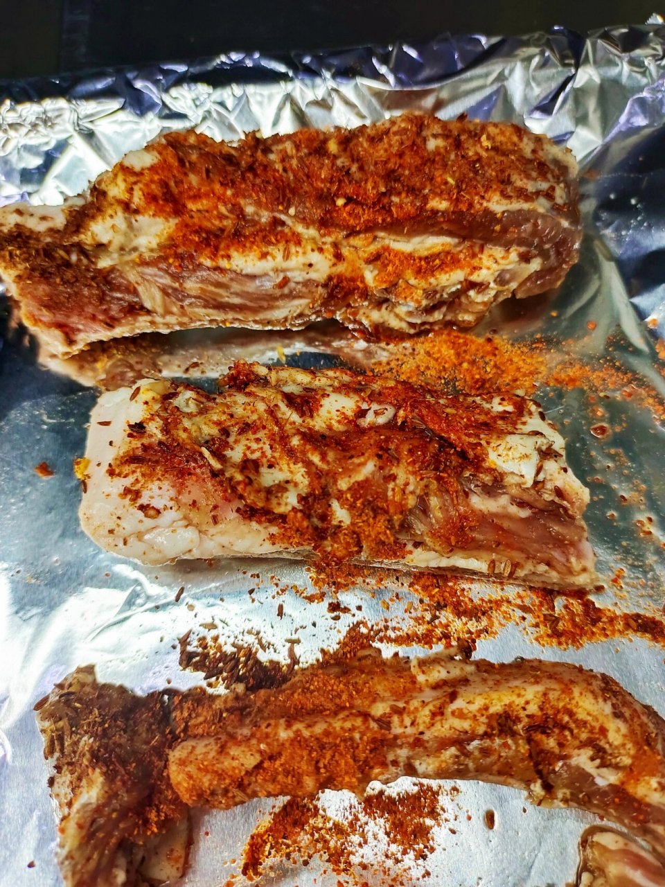 家庭烤羊排安排上了肥美鲜嫩‼️ ✅烧烤料教程:孜然粒 花椒粒