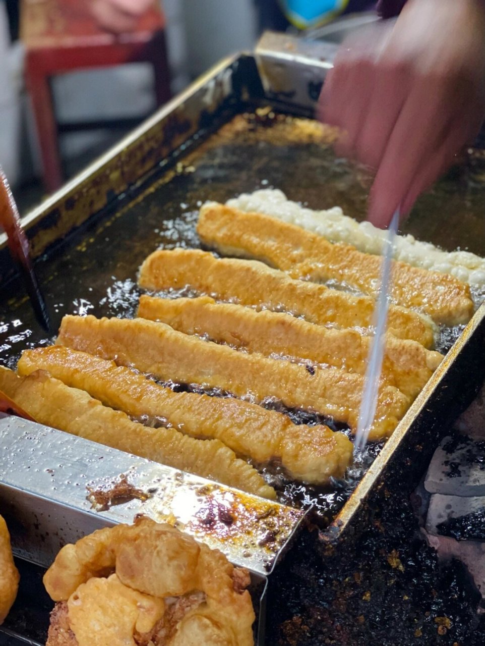 开封美食今日份推荐-杠子油条,鸡蛋圈 96漫漫告诉你一家超正宗的,没