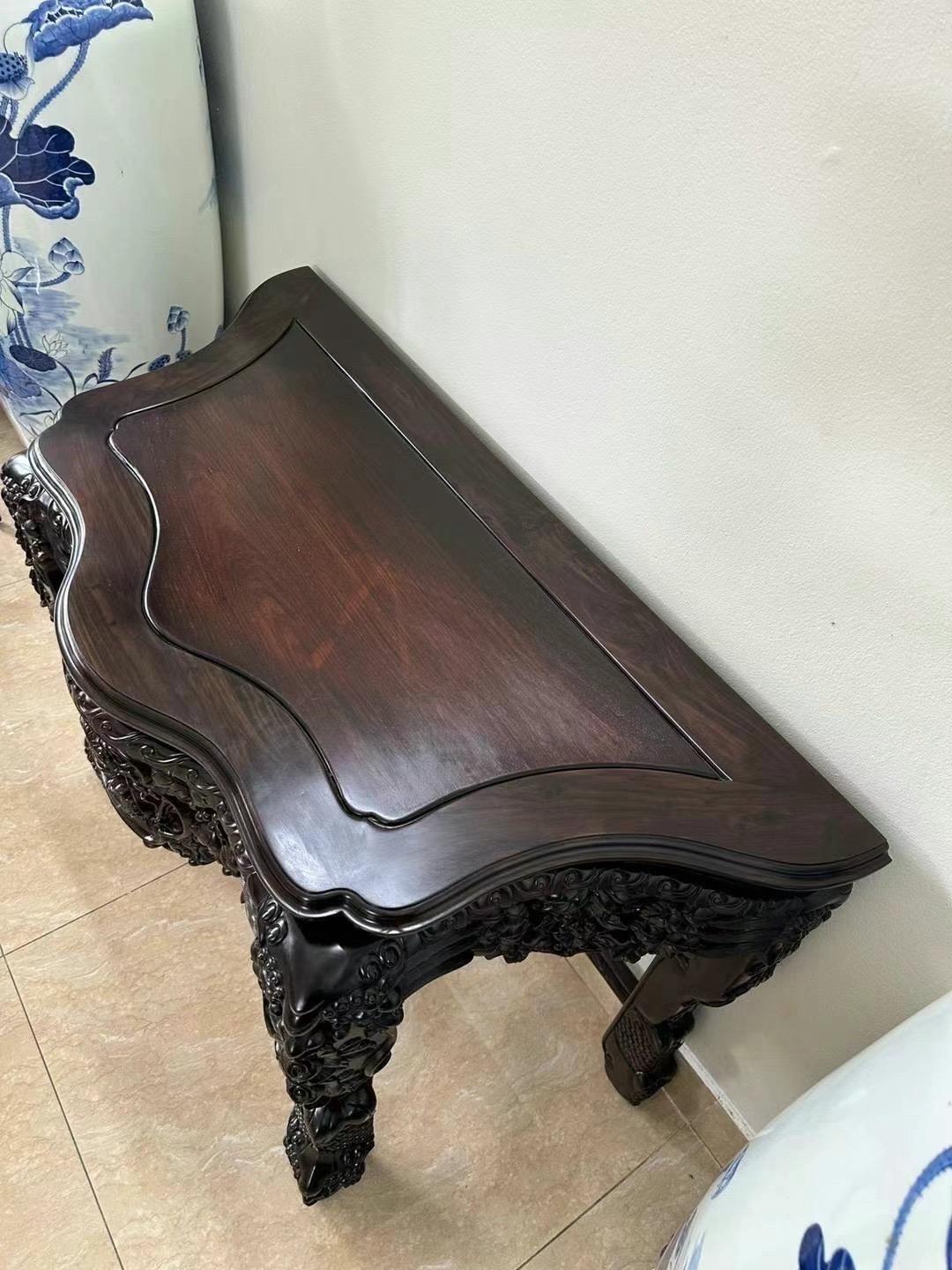 大红酸枝交趾黄檀 红木家具文化红木 榫卯工艺结构 明清古典家具 展厅