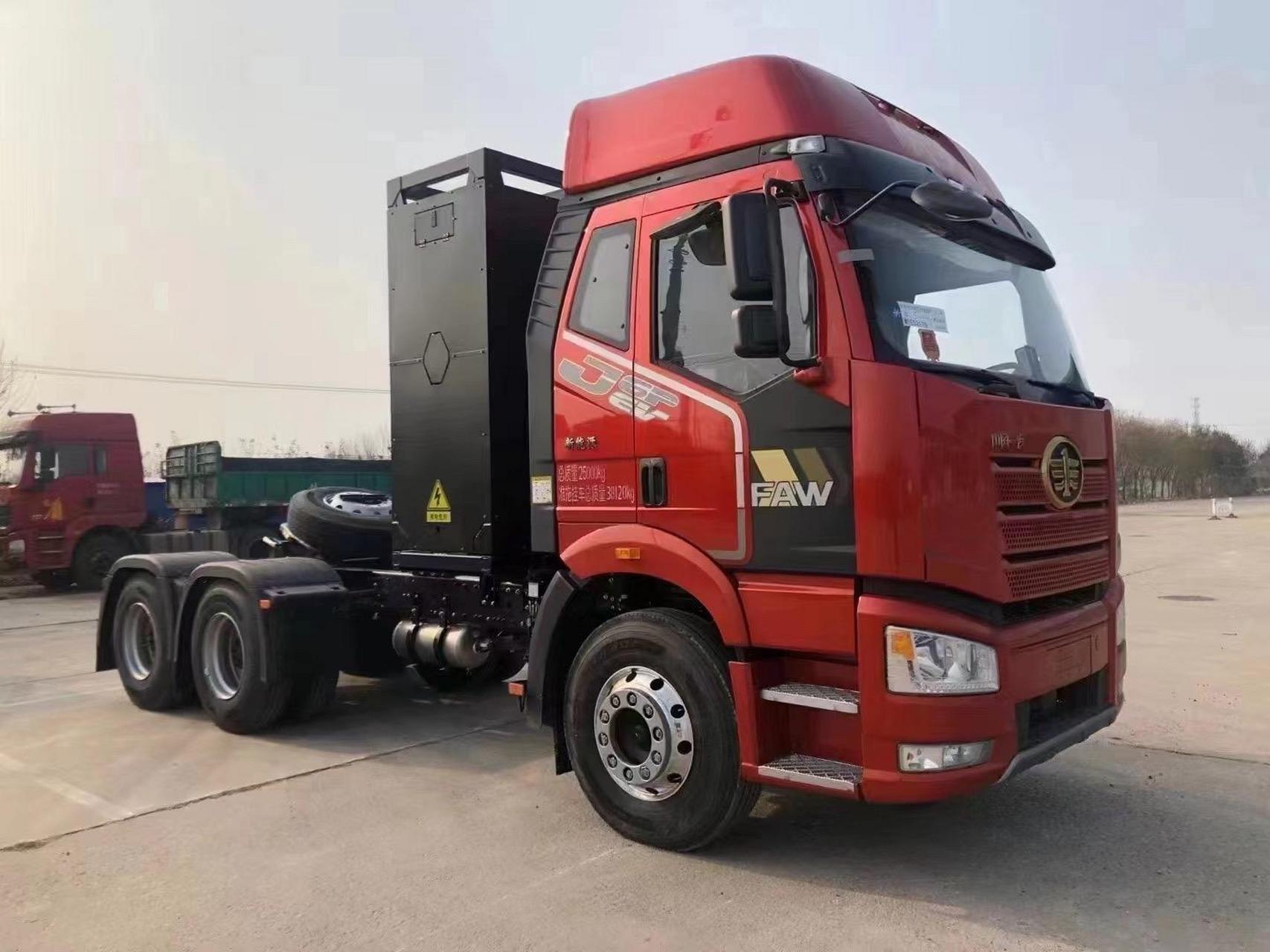 解放新能源牵引车j6l极致轻量化,j6p标载,复合,重载,可选282,350,423